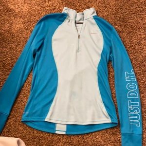 Nike running quarter zip
